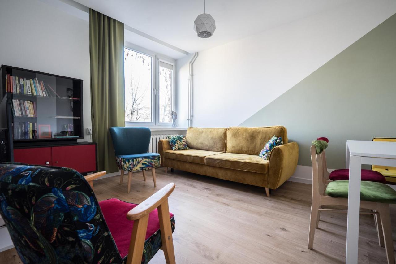 Sloneczny I Cichy Apartament Przy Starym Miescie Varsóvia Exterior foto